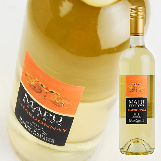 バロン　フィリップ　ド　チリ / 　マプ　レゼルヴァ　シャルドネ　(SC)　[2022]　750ml・白【Baron Philippe de Rothschild Maipo Chile】 Mapu Reserva Chardonnay