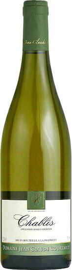 ジャン　クロード　コルトー / 　シャブリ　[2023]　750ml　白　【JEAN CLAUDE COURTAULT】CHABLIS