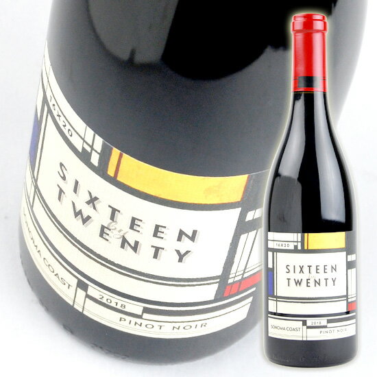【シックス バイ トゥエンティ】ピノ ノワール [2018] 750ml 赤 【Six Bame Twenty】Pinot Noir