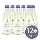 【中埜酒造】日本酒 自然発泡 とらじの唄 純米酒 300ml 瓶×12本 1ケース にごり酒 にごり