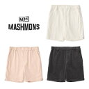 マシュモンズ MASHMONS Corduroy Short pants コーデュロイ ショートパンツ ゴルフ シンプル ギフト プレゼント メンズ レディース...