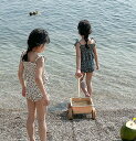 送料無料 水着 女の子 セパレーツ 花柄 上下セット キャミソールタイプ ベビー水着 子供用 こども みずぎ かわいい 赤ちゃん 90 100 11