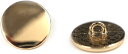 メタルボタン フラット 【ゴールド 鏡面仕上げ】 金 ビジュー 飾り 縫製 袖口 10個入り 【18mm】 きらきらぷんぷん丸 B-141