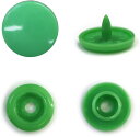 スナップボタン プラスチック製 12.4mm T5 【グリーン】 緑 20組入り きらきらぷんぷん丸 B-459