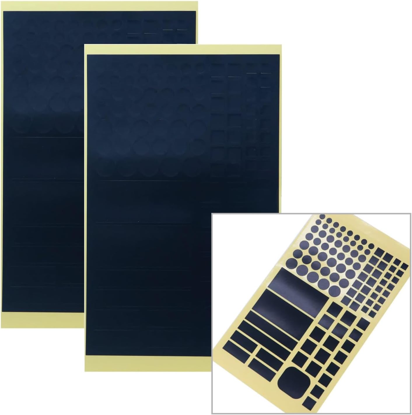 LED減光シール 【盗撮防止シール】 レンズに糊が残らない 再剥離 遮光 電子機器 電気製品 調光 ライト ..