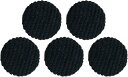 コーデュロイボタン 15mm 【ブラック】 5個入り 黒 縞模様 1mm幅 細幅 くるみボタン ボタン 飾りボタン つつみボタン きらきらぷんぷん丸 B-114...