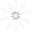 携帯ストラップ 金具 パーツ ホワイト 白 二重リング付き 【10本入】 キーホルダー 紐 スマホ リングストラップ アクセサリー DIY ハンドメイド きらきらぷんぷん丸 STP-003