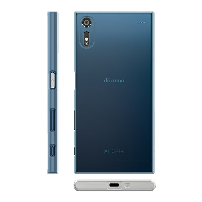 SONY Xperia XZ / XZs ケース 高透明 耐衝撃 衝撃吸収 ストラップ付 ソフト クリア ケース カバー XZ SO-01J SOV34 softbank 601SO XZs SO-03J SOV35 602SO クリアケース shizukawill シズカウィル 2