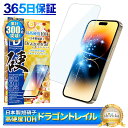 iPhone14 Pro Max フィルム ガラスフィルム ブルーライトカット 10Hドラゴントレイル 液晶保護フィルム 保護フィルム shizukawill シズカウィル