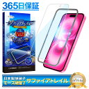 【 サファイアトレイル 】 iPhone16 フィルム ブルーライトカット iPhone 16 ガラスフィルム アイフォン16 保護フィルム モース硬度7 液晶保護ガラス シズカウィル