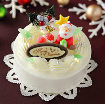 クリスマスバターケーキ 5号【クリスマスケーキ 2019】北海道のバタークリームケーキ【送料500円】※九州は送料900円、沖縄は配送不可【予約】【限定】【人気】