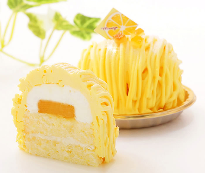 北海道 スイートますやの季節限定！レモンブラン 2個入｜アングル2