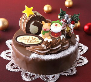 ロールノセタ(6号サイズ)　18cmのチョコレートケーキ 【クリスマスケーキ 2022】※沖縄は配送不可クリスマス 予約 お取り寄せ 限定 チョコレートケーキ