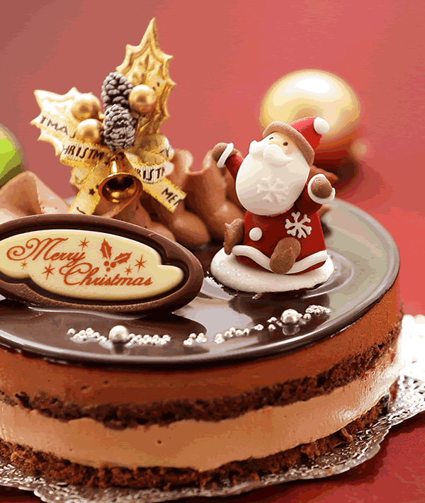 プレミアムショコラ　チョコムースケーキ 5号【クリスマスケーキ 2025】※沖縄は配送不可クリスマス 予約 お取り寄せ 限定 チョコレートケーキ masmas6-10000572 北海道 スイートますや サンプル画像3