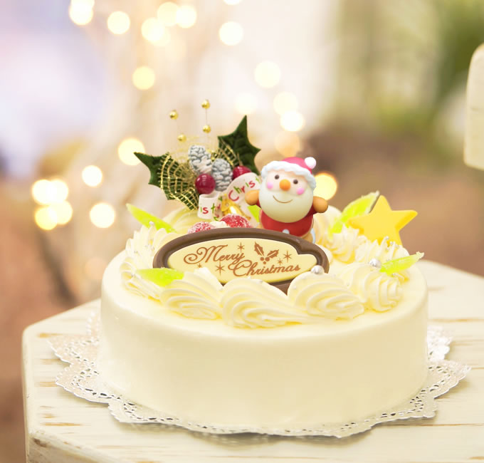 クリスマスバターケーキ 5号【クリスマスケーキ 2025】北海道のバタークリームケーキ※沖縄は配送不可クリスマス 予約 お取り寄せ 限定 masmas6-10000919 北海道 スイートますや サンプル画像2