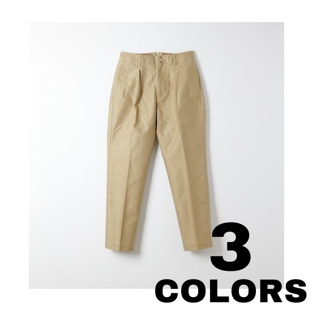 HANDROOM【ハンドルネーム】INTACK MOLESKIN TROUSERS 【インタック モールスキン トラウザーズ】