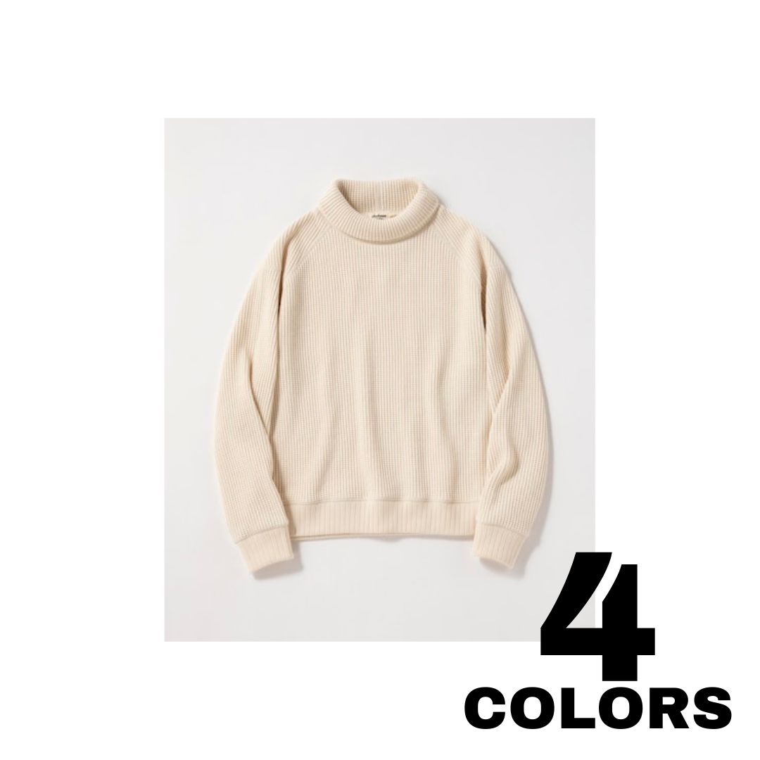 Rakuten - JACKMAN【ジャックマン】Waffle Highneck