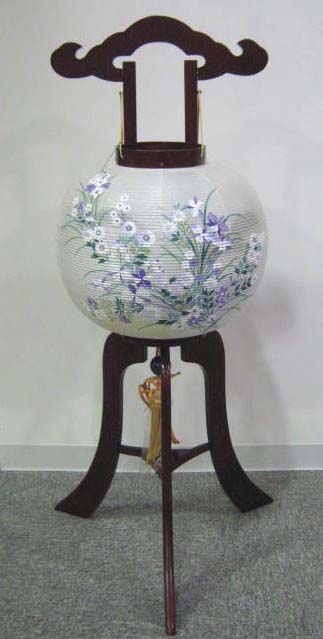 【盆提灯・ちょうちん】岐阜提灯　山科行灯　11号