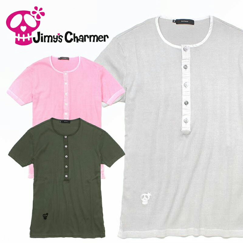 ジミーズチャーマー Jimy 039 s Charmer Tシャツ メンズ 3カラー テレコヴィンテージ ヘンリー 秋山成勲 ジローラモ 着用 LEON Safari SENSE 芸能人着用アイテム 愛用