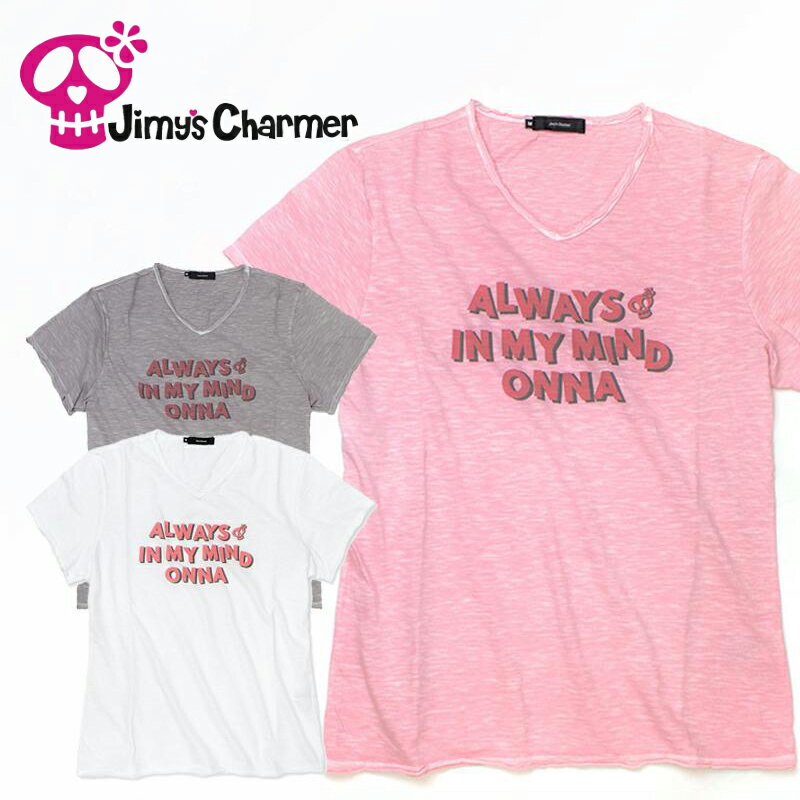 ジミーズチャーマー Jimy 039 s Charmer Tシャツ メンズ 3カラー スカル プリント SENSE LEON Safari ジローラモ 秋山成勲 DEEP 愛用 エクスポジション