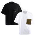 【サマーセール対象商品】TATRAS VENTO タトラス ヴェント ナイロンポケット付き 半袖 Tシャツ メンズ トップス オンライン 通販 401mtla24s8008