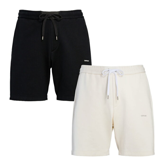 Rakuten - 【最短即日発送】 TATRAS FUSSA HALF PANTS タトラス フッサ ハーフパンツ メンズ ショートパンツ 半ズボン 半パン ブラック ホワイト オンライン