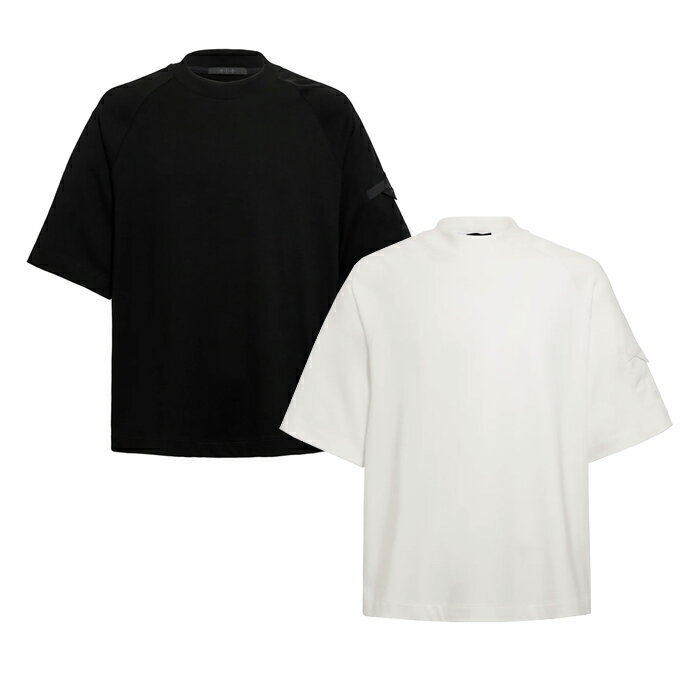Rakuten - 【最短即日発送】 TATRAS MEDONTE タトラス メドンテ Tシャツ 半袖 カットソー ポケット ロゴ 刺繍 大人 カジュアル メンズ ブラック アイボリー 1 2 3 4 ラージ サイズ オンライン