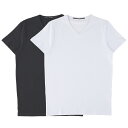 【サマーセール対象商品】USUALIS ウザリス Tシャツ メンズ ブラック ホワイト 002uc02t2250