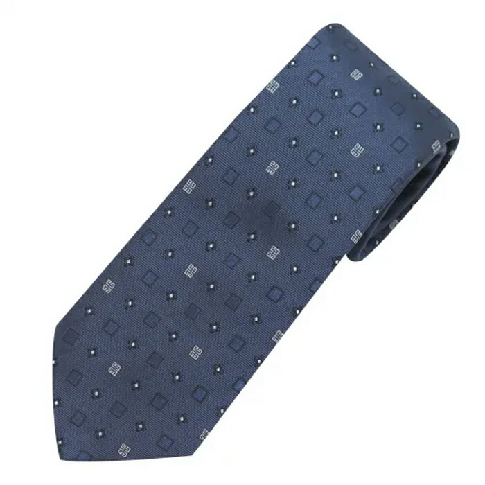 Rakuten - 【最短即日発送】 GIVENCHY SILK TIE ジバンシー シルクタイ ネクタイ ビジネス フォーマル イタリア 通勤 贈り物 ギフト プレゼント メンズ ネイビー F サイズ オンライン