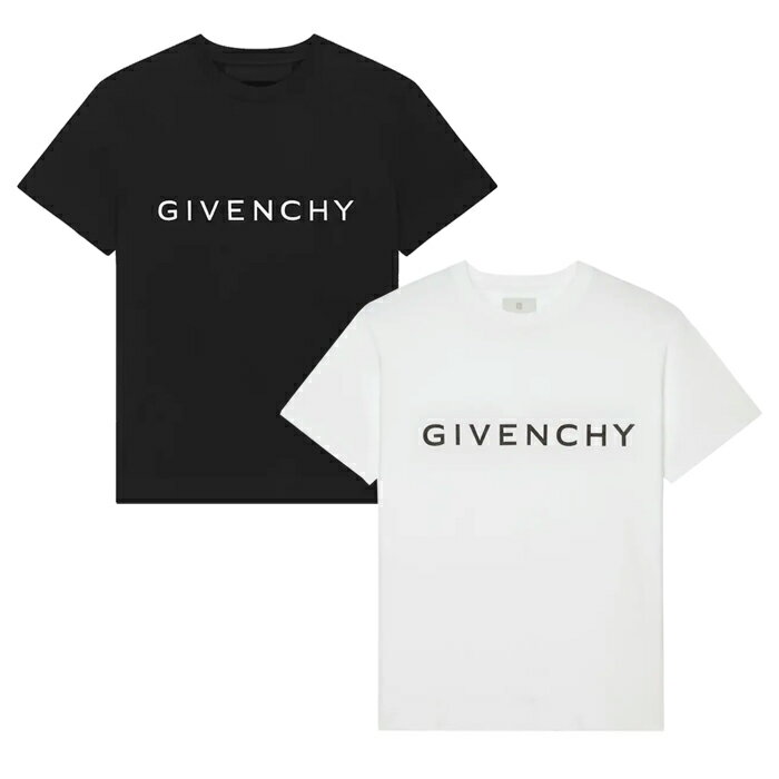 楽天マッシモ オフィシャルストアGivenchy Logo Print Oversized Short Sleeve T-Shirt ジバンシー アーキタイプ オーバーサイズTシャツ メンズ トップス 半袖 通販 オンライン 401bm716n3yac