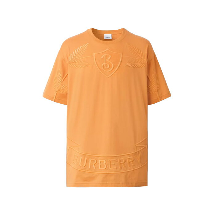 BURBERRY バーバリー エンブロイダリー オークリーフクレスト コットンTシャツ ハイブランド メンズ レディース ユニセックス 通販 オンライン 301806323