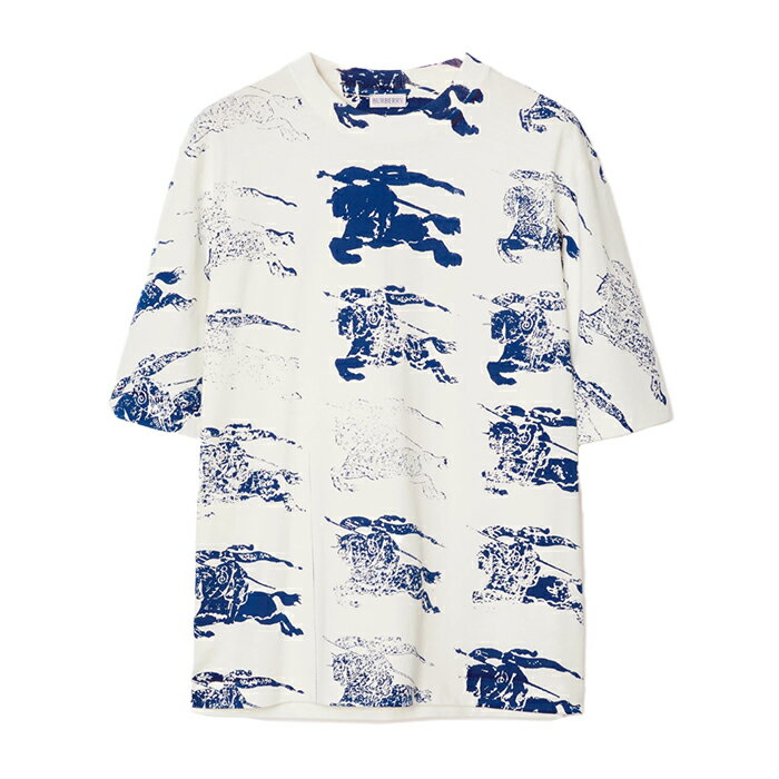 BURBERRY バーバリー馬上の騎士 EKD コットンジャージーTシャツ 80813691 ハイブランド メンズ レディース ユニセックス トップス レギュラ...