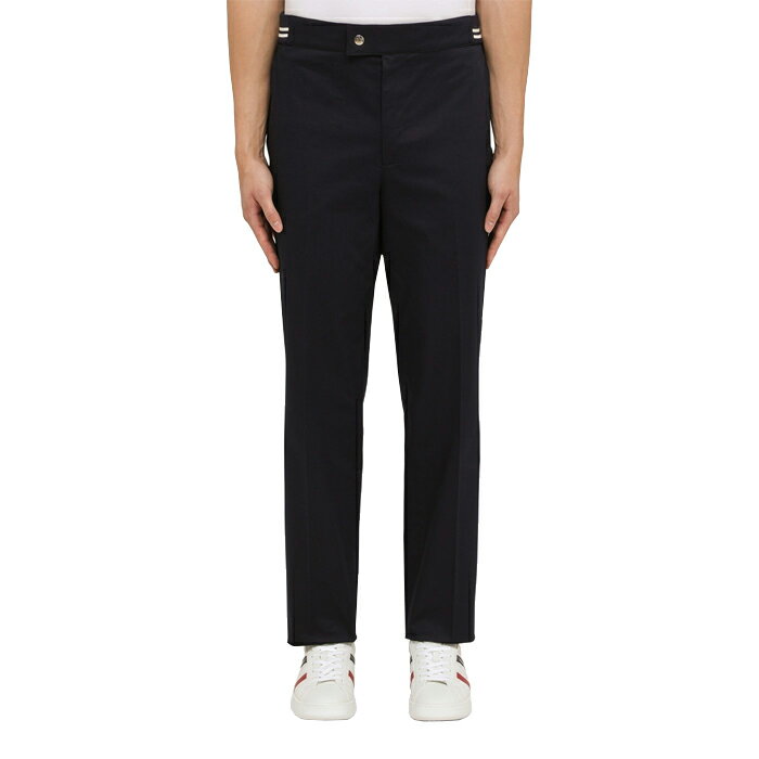 MONCLER BLUE COTTON REGULAR TROUSERS N[ M[tBbg gEU[pc Y {gX zCg Vv nCuh ʔ IC 4012a0001357448