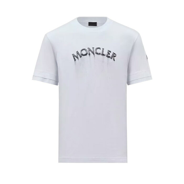 楽天マッシモ オフィシャルストアMONCLER WHITE COTTON T-SHIRT モンクレール コットン 半袖Tシャツ J10918C0000289A17001 メンズ トップス 通販 オンライン 4018c0000289a17