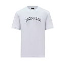 MONCLER WHITE COTTON T-SHIRT モンクレール コットン 半袖Tシャツ J10918C0000289A17001 メンズ トップス 通販 オンライン 4018c0000289a17