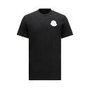 楽天マッシモ オフィシャルストアMONCLER T-SHIRT LOGO BLANC SHORT SLEEVE T-SHIRTS モンクレール ロゴ ブランク Tシャツ メンズ トップス シンプル ハイブランド 通販 オンライン 4018c0004583927