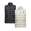 MONCLER TREOMPAN DOWN VEST モンクレール トレオンパン ダウン ベスト 秋冬 ジレ ロゴ パッチ メンズ ホワイト ブラック 1 2 3 4 ラージ サイズ オンライン