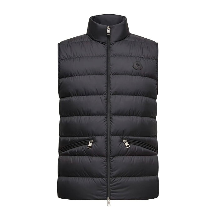 【最短即日発送】 MONCLER TREOMPAN DOWN VEST モンクレール トレオンパン ダウン ベスト 秋冬 ジレ ロゴ パッチ メンズ ホワイト ブラック 1 2 3 4 ラージ サイズ オンライン massimo-store-10022206 マッシモ オフィシャルストア サンプル画像2