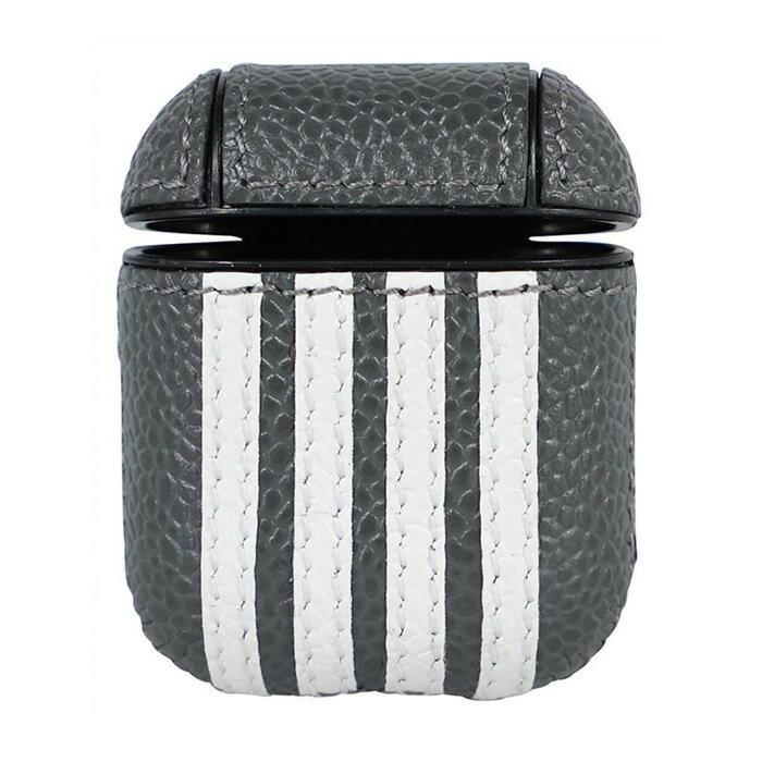 Thom browne ȥ֥饦 PEBBLE GRAIN LEATHER AirPods case ݥå  졼 饤  222a00198