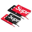 【サマーセール対象商品】SUPREM × MOLESKINE NOTEBOOKS シュプリーム × モレスキン ノートブック ユニセックス レッド ブラック 小...