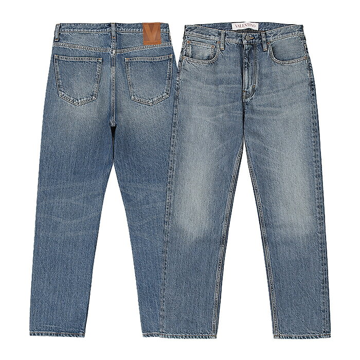 Rakuten - 【最短即日発送】 VALENTINO DENIM PANTS ヴァレンティノ デニム パンツ ジーンズ ジーパン 大人 ラグジュアリー メンズ デニム 30 31 サイズ オンライン