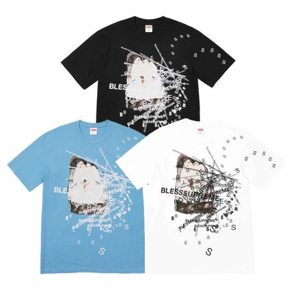 Supreme 23AW WEEK12 BLESS Observed in a Dream Tee シュプリーム ブレス オブザーブドインアドリーム 半袖 Tシャツ メンズ トップス ストリート ファッション 通販 オンライン 302fw23t4