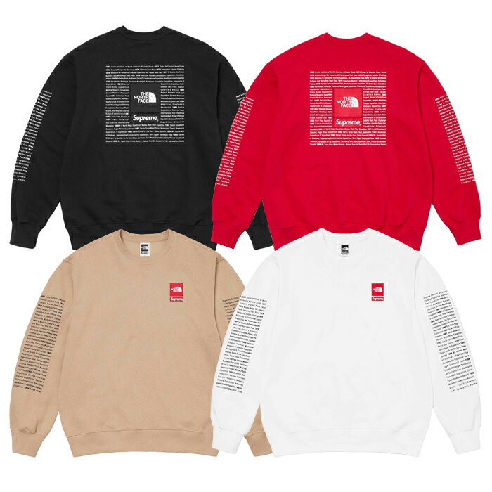 シュプリーム トレーナー メンズ Supreme 23SS Week3 The North Face Crewneck Sweatshirts シュプリーム ザ・ノース・フェイス スウェットシャツ トップス クルーネック トレーナー メンズ オンライン 通販 401nf0a88jzfn41