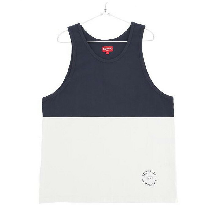 Supreme 19SS Split Tank Top シュプリーム タンクトップ メンズ ネイビー レッド オンライン 通販 901ss19kn85