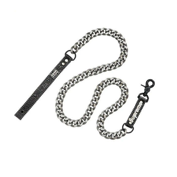 Supreme 22SS Week2 B.B. Simon Studded Dog Leash ץ꡼ ӡӡ åǥ ɥå ꡼ ꡼ ϡͥ 饤  201ss22a51