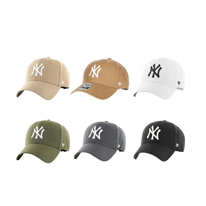 楽天マッシモ オフィシャルストア47BRAND CAP フォーティーセブンブランド Yankees ’47 MVP Black キャップ ユニセックス ニューヨーク ヤンキース 47 オンライン 通販 2020AW mvp17wbv ギフト ラッピング プレゼント