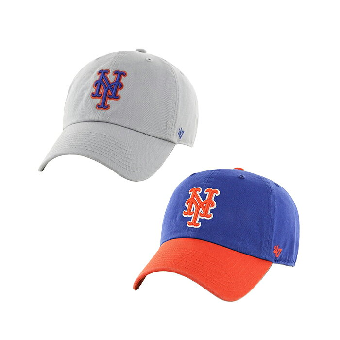 47BRAND CAP �ե����ƥ������֥�֥��� NewYork Mets 47 CLEAN UP �˥塼�衼����å� ���֥���å� 47 ���꡼�󥢥å� M...