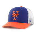 47BRAND CAP フォーティーセブンブランド トラッカー キャップ snapback スナップバック ユニセックス ニューヨーク メッツ MLB side...