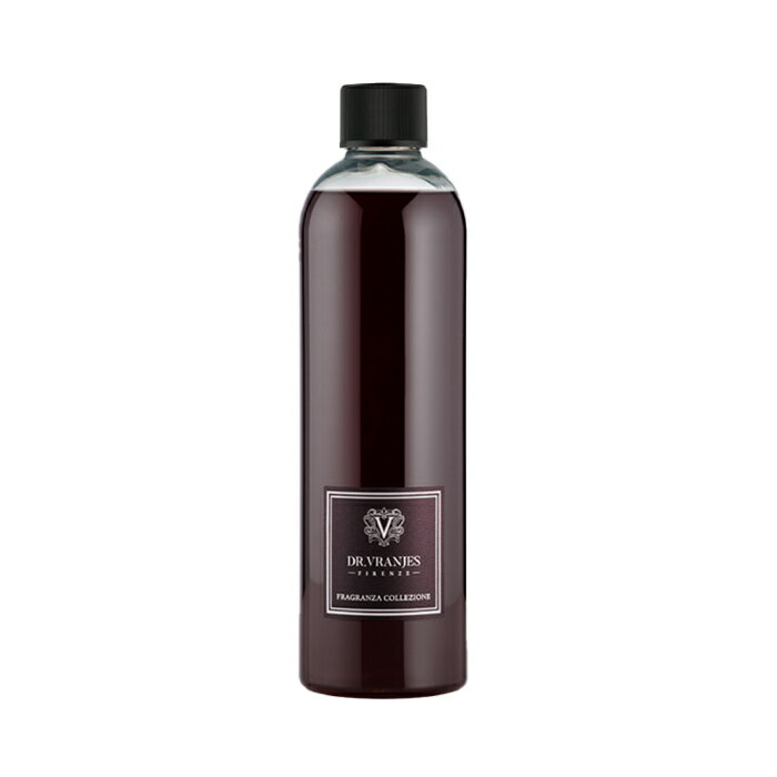 楽天マッシモ オフィシャルストアDR. VRANJES ROSSO NOBILE ドットール・ヴラニエス ロッソノービレ 500ml 人気No.1の香り ディフューザー 玄関 バスルーム ベッドルーム リビング ルームフレグランス インテリア ギフト 贈り物 クリスマス プレゼント 詰め替え用 40dr0016e500