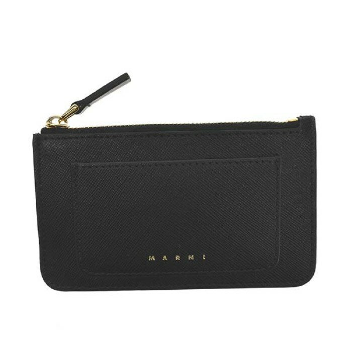 MARNI マルニ CARD HOLDER ZIP W/CC カード ホルダー メンズ レディース ユニセックス 小物 プレゼント ギフト 贈り物 ホワイトデー ブラック lv520